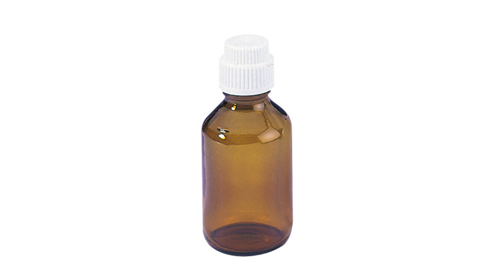 Brown glass bottle 